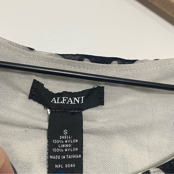 Alfani Blouse Women Small Whimsigoth Flared Sleeve Witchy Velvet Embroidery - Picture 3 of 11